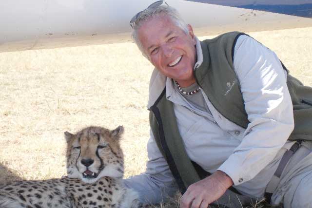 Robert Gannon and Cheetah